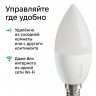 Умная лампа Sber C37 SBDV-00020 Е14 5.5Вт 470lm Wi-Fi (упак.:1шт) (SBDV-00020)