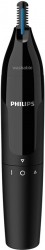 Триммер Philips NT1650/16 черный (насадок в компл:1шт)