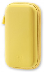 Чехол для путешествий Moleskine Journey Pouch SMALL 70х110x30мм (в компл.:ремешок на запястье) желтый блистер