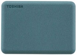 Жесткий диск Toshiba USB 3.0 4Tb HDTCA40EG3CA Canvio Advance 2.5" зеленый