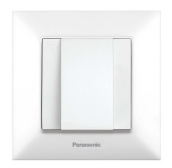 Крышка Panasonic Arkedia Slim WNTC07022WH-RU 1x пластик белый (упак.:1шт)
