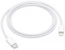 Кабель Apple MX0K2ZM/A USB Type-C (m)-Lightning (m) 1м белый
