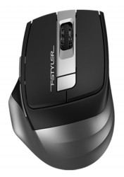 Мышь A4Tech Fstyler FB35 серый оптическая (2000dpi) беспроводная BT/Radio USB (6but)