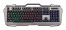 Комплект Оклик HS-HKM300G PIRATE (клавиатура, мышь, коврик для мыши, гарнитура) черный (HS-HKM300G)