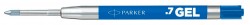 Стержень гелевый Parker Quink GEL Z10 (2136210) M 0.7мм синие чернила блистер (2шт)
